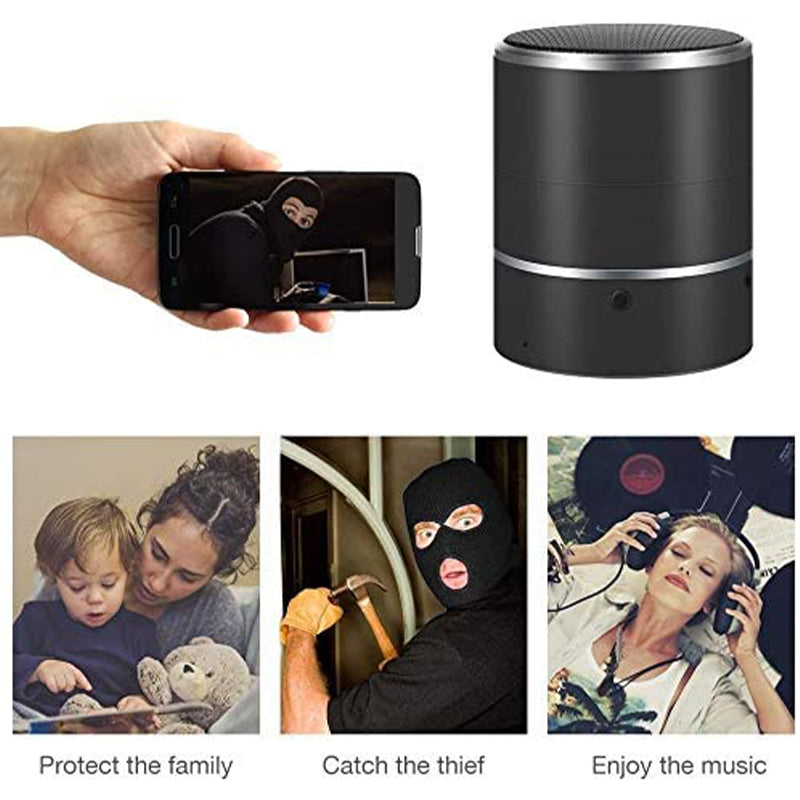 QZT Y8 Hidden Camera Speaker Hidden Spy Camera