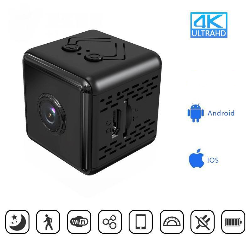 QZT X6D 1080p HD Wireless Cubic Camera Night Vision