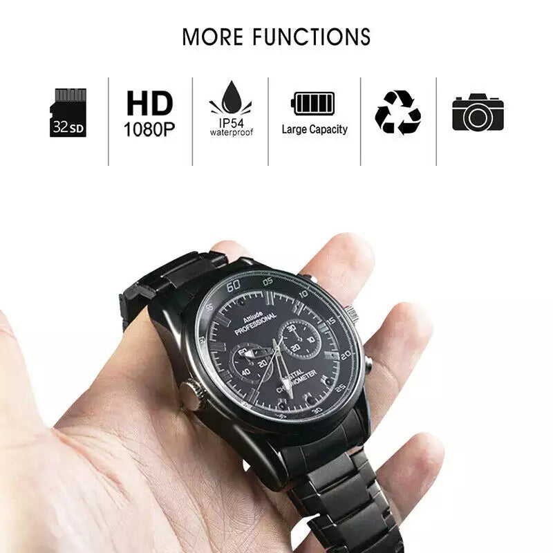 QZT T11 Compact Camera Watch Type Infrared Motion Detection Camera