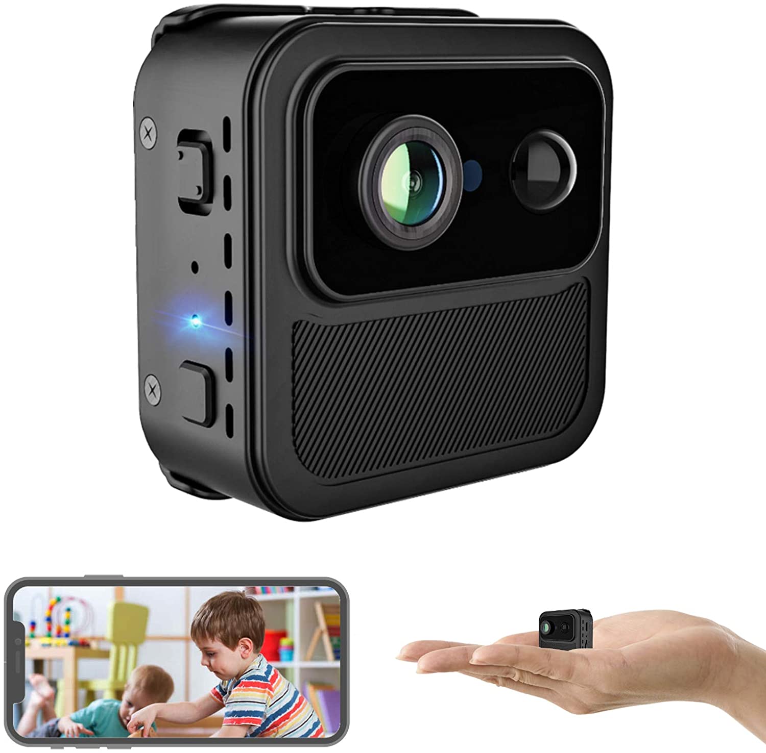 R9 Mini Camera Wifi Large Viewing Angle Hidden Camera Surveillance Battery Small Camera