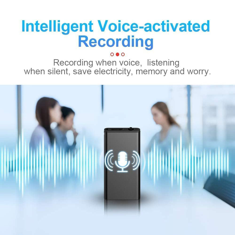 QZT Q1 Mini Digital Voice Recorder Audio Sound Activated Recording