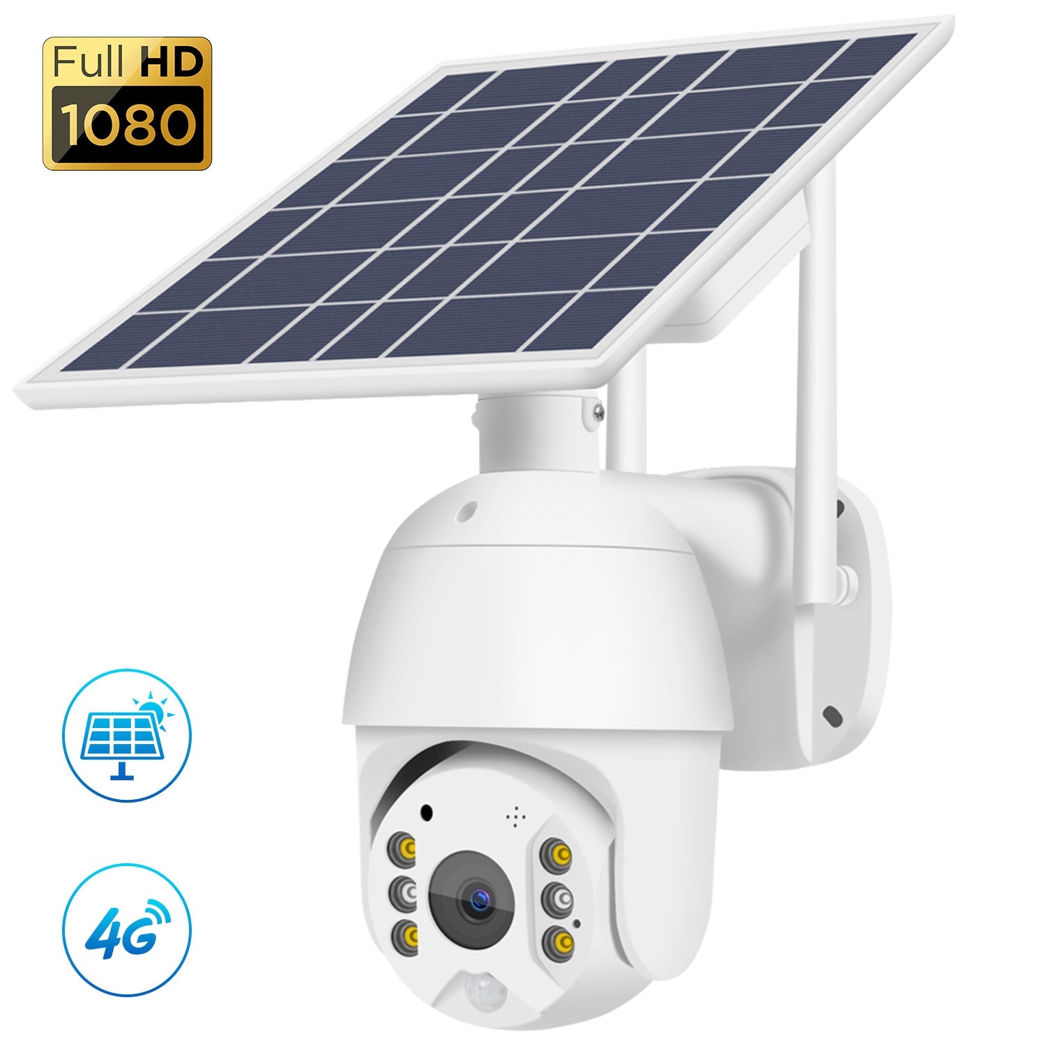 Bulk Price T16 Waterproof 1080P Video Recorder Alarm Smart Dual Light PTZ solar ip camera wifi