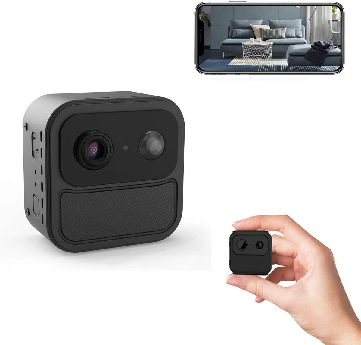 R9 Mini Camera Wifi Large Viewing Angle Hidden Camera Surveillance Battery Small Camera