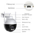 QZT A18 Outdoor wireless or Wifi Night Vision Security Surveillance Indoor Dome Camera IP