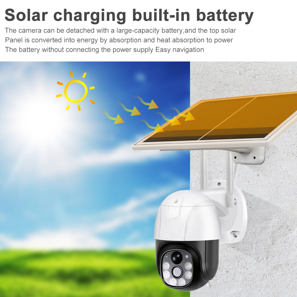 Bulk Price VRT-VC9-G Outdoor 1080P CCTV Surveillance Video Recorder Night Vision Wireless Security ptz solar camera