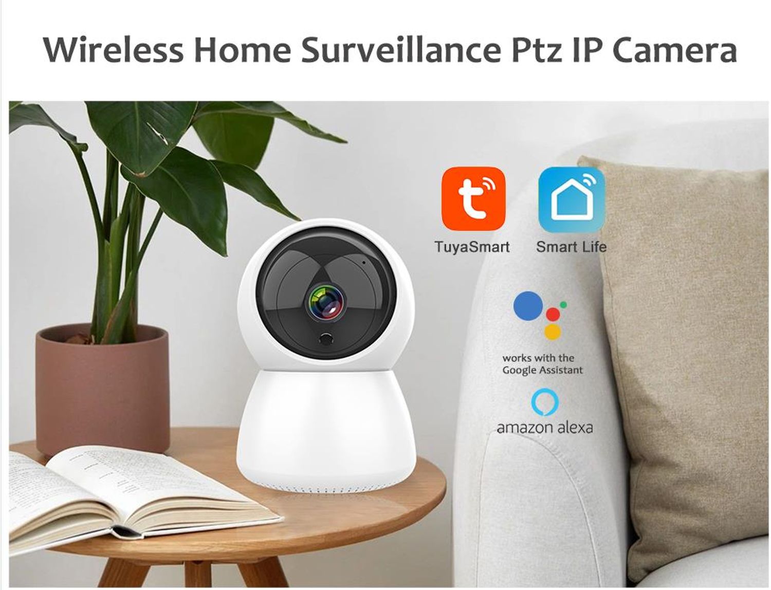 Bulk Price ZX-C24 1080P Tuya Video Recorder Night Vision intelligent Motion detection wireless ip camera