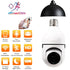 QTZ E27 Night Vision WIFI or Wireless Video Security Surveillance  CCTV Camera IP