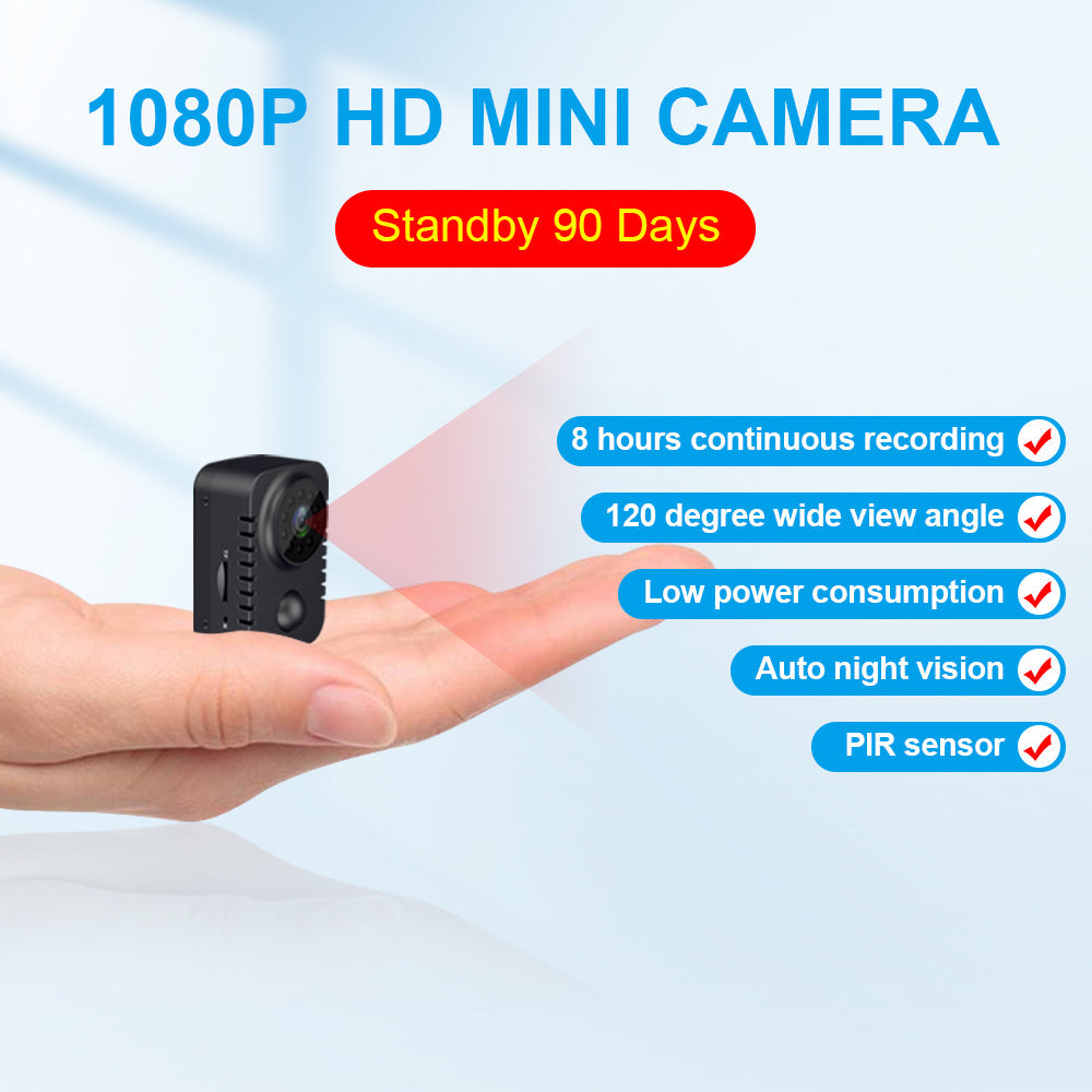 QZT MD29 Full HD 1080P Mini Video Camera Night Vision Small Nanny Camera