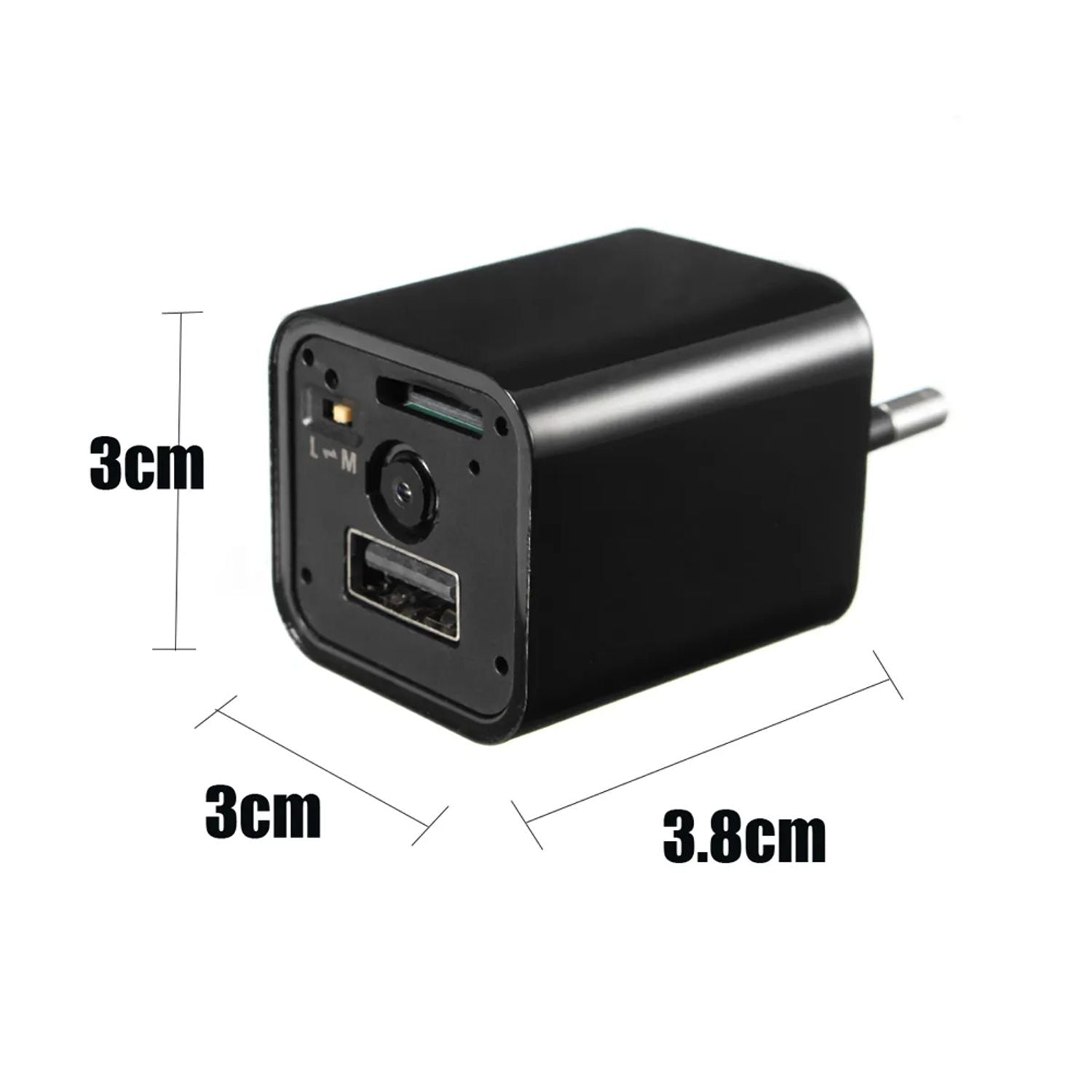 QZT S1 Full HD 1080p USB-kamera Mini Hidden Wall Charger plug Spy Camera