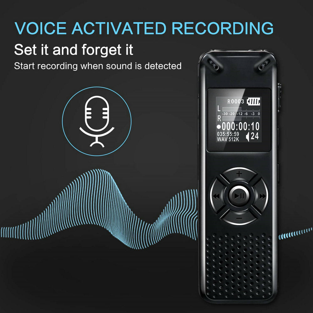 QZT V91 Voice Recorder Portable Mini Digital Voice Recorder Noise Reduction